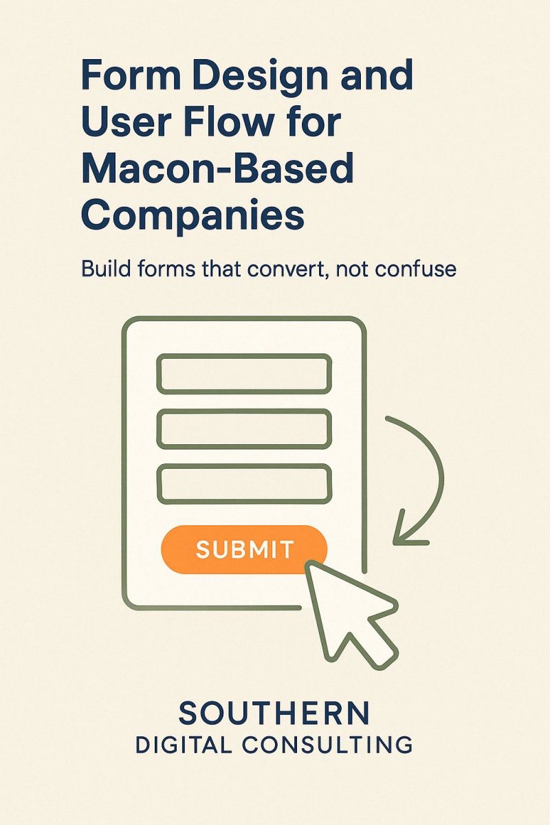 Form Design and User Flow for Macon-Based Companies