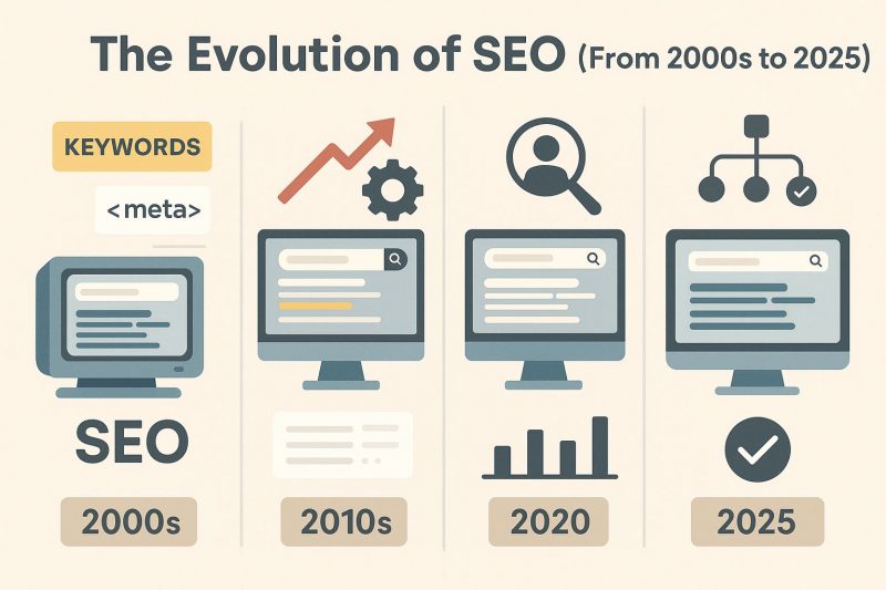 The Evolution of SEO (From 2000s to 2025)