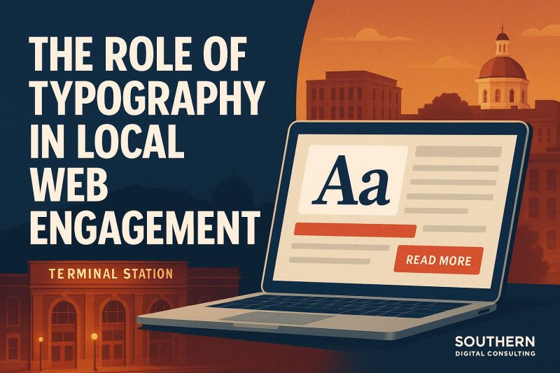 The Role of Typography in Local Web Engagement