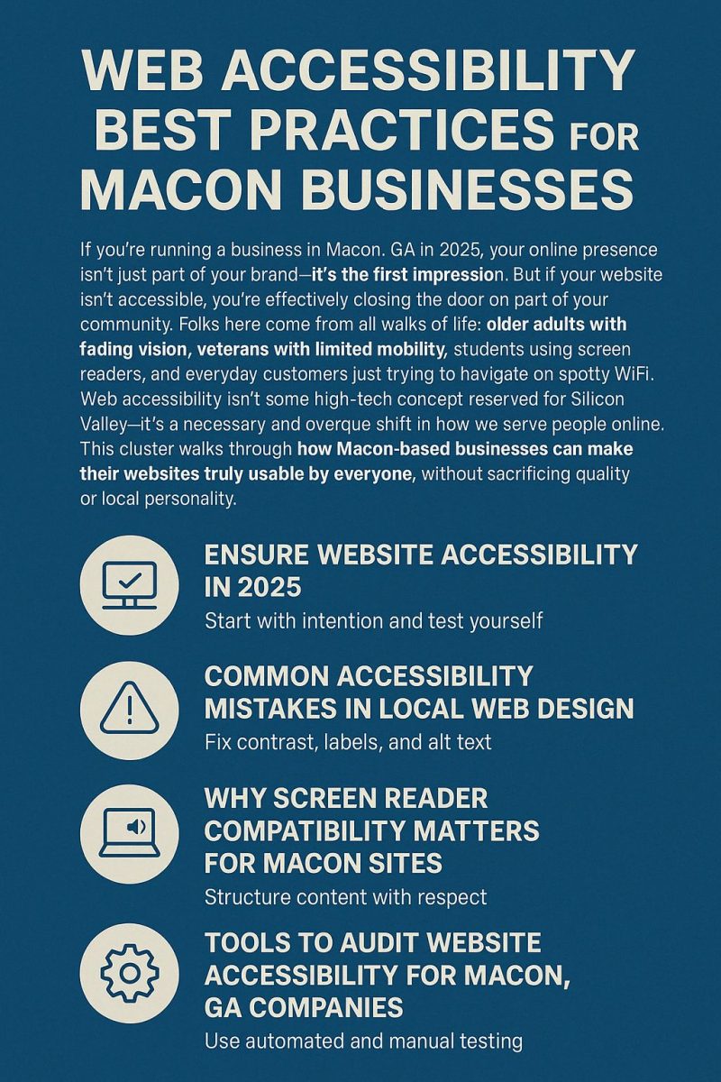 Web Accessibility Best Practices for Macon Businesses
